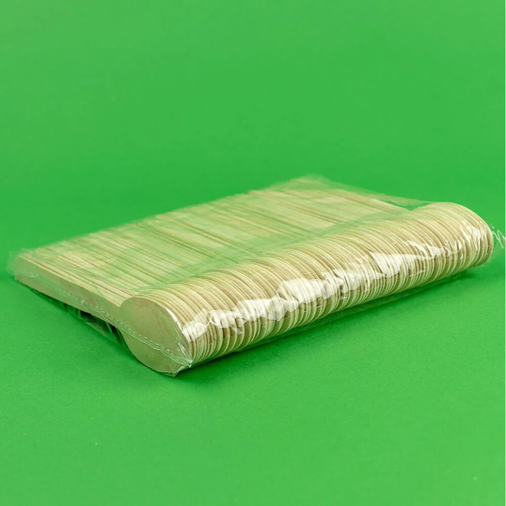 Set 100 Linguri din Lemn