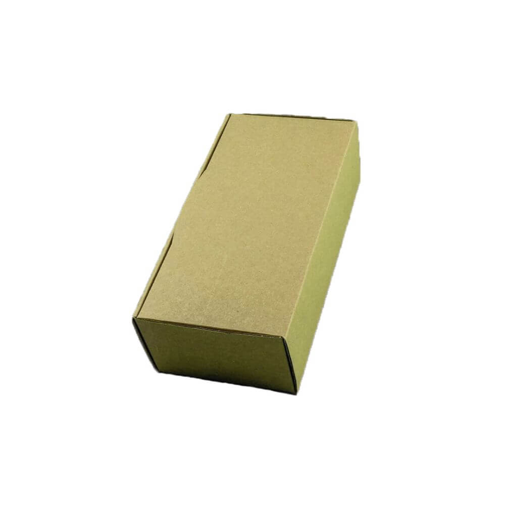 Set 100 Cutii cu Autoformare, 260x200x90 mm, Carton Natur