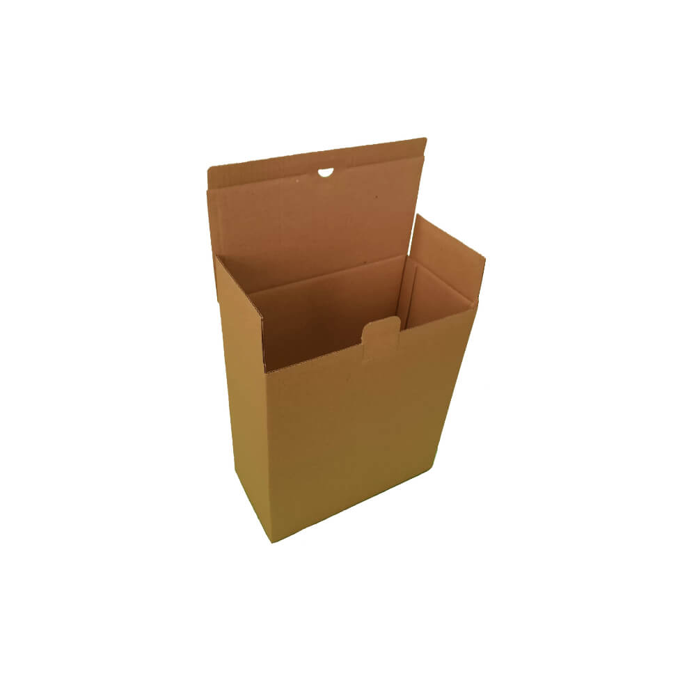 Set 100 Cutii cu Preformare, 295x197x173 mm, Carton Natur