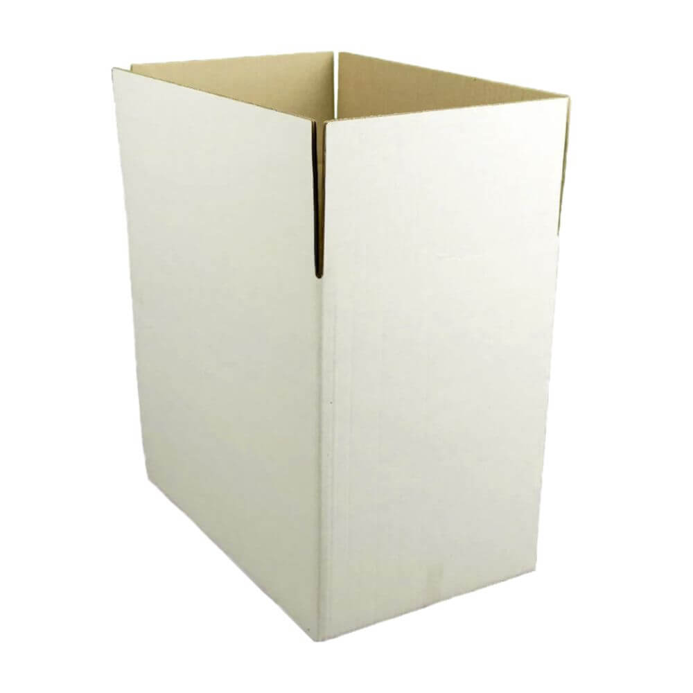Set 50 Cutii Clasice, 75x75x103 mm, Carton CO5 Alb/Natur