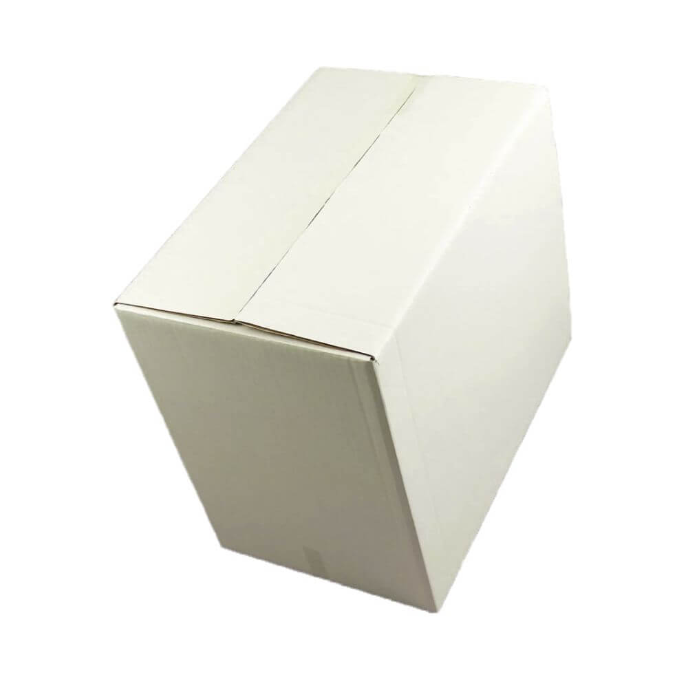 Set 50 Cutii Clasice, 75x75x103 mm, Carton CO3 Alb/Natur