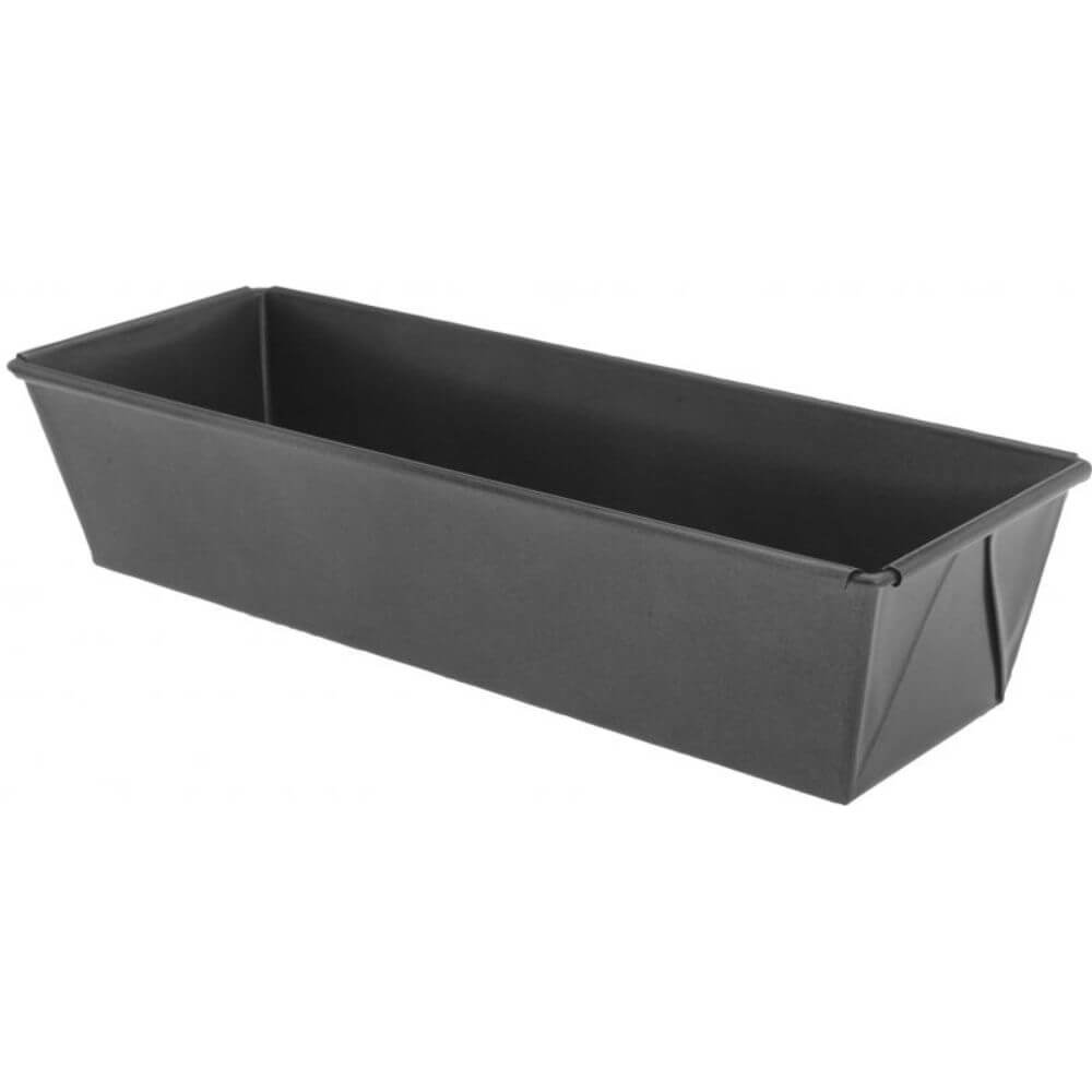 Tavita Cozonac, 30x11x7.4 cm, Neagra, Tavi pentru Cozonaci, Tavi Cozonaci, Forme pentru Cozonaci, Tavite Metal pentru Copt Cozonaci, Forme Metalice Copt Cozonaci, Tavi de Copt Cozonaci, Tavite Dreptunghiulare Cozonaci, Tavi si Forme Cuptor