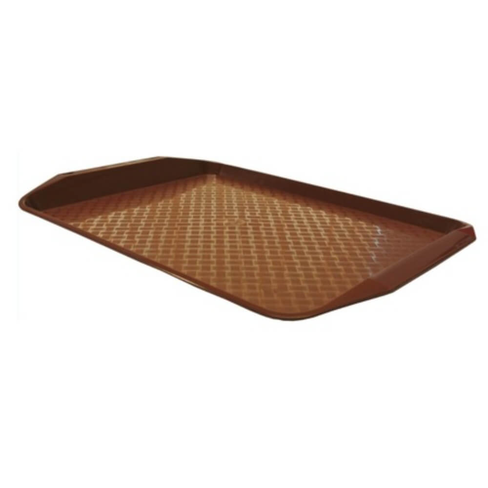 Tava Plastic Donald, 42.5x30 cm, Maro, Tavi de Plastic pentru Servire, Suport Plastic Vase,Tava Plastic pentru Autoservire, Tava pentru Autoservire, Tavi Plastic pentru Restaurante, Tavi Plastic pentru Transport Alimente