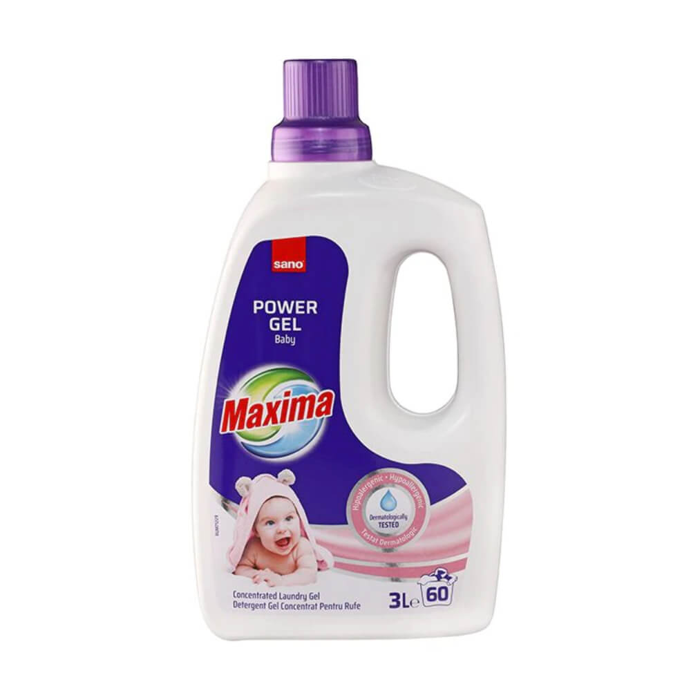 Detergent Gel Concentrat pentru Rufe Sano Maxima Baby, 3 L, Parfum Floral, Detergent Concentrat Rufe, Detergent Rufe, Detergent Gel Rufe, Detergent Haine, Detergent Lichid, Detergent Gel Haine, Detergent Rufe Bebelusi, Detergent Haine Bebe Detergent Gel Concentrat pentru Rufe Sano Maxima Baby, 3 L, Parfum Floral, Detergent Concentrat Rufe, Detergent Rufe, Detergent Gel Rufe, Detergent Haine, Detergent Lichid, Detergent Gel Haine, Detergent Rufe Bebelusi, Detergent Haine Bebe