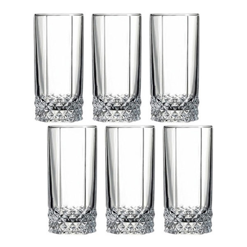 Set 6 Pahare din Sticla Valse Cantitate 290 ml