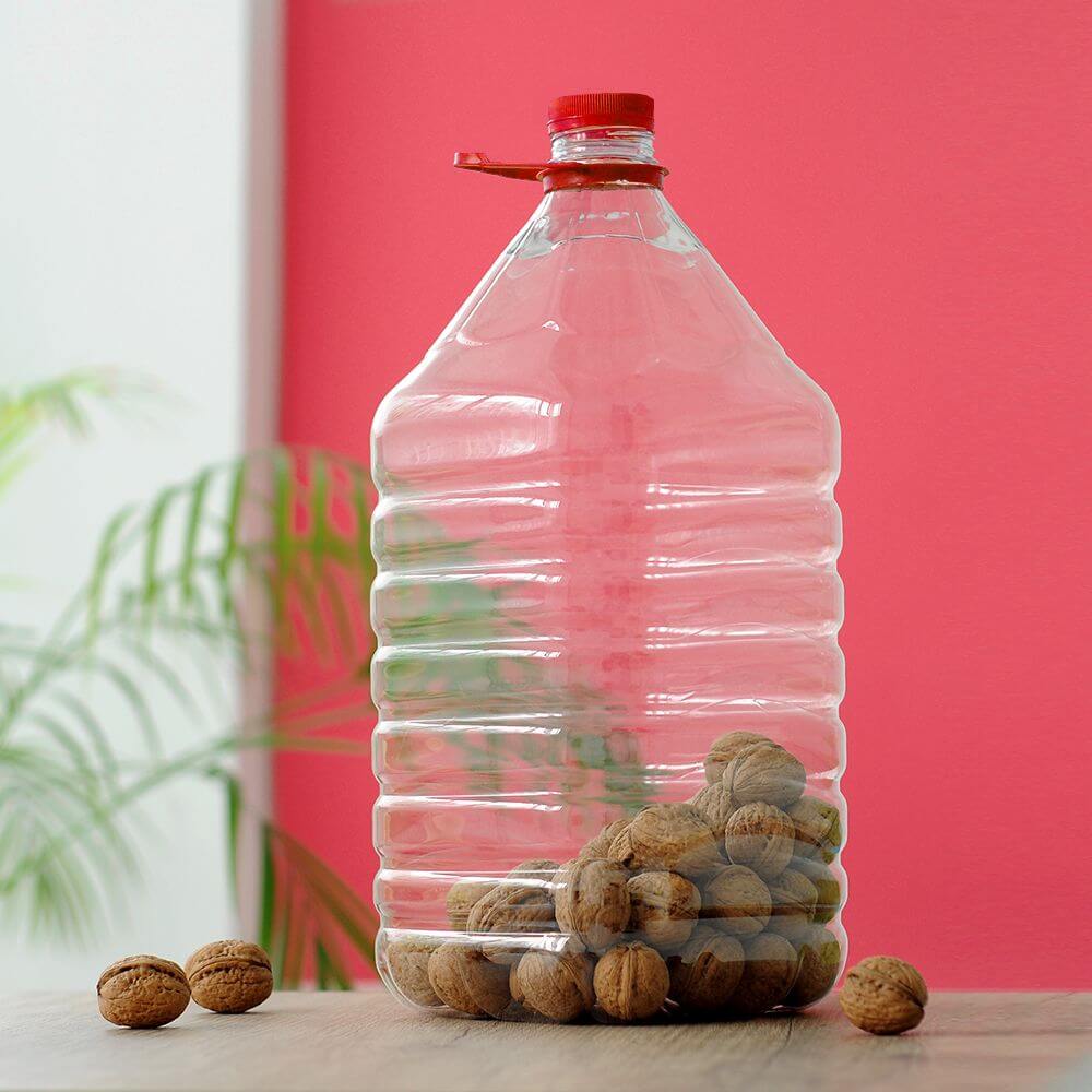 Bidon Pet Sterk, 10 L, Transparent, Capac Rosu, Bidon Plastic, Bidon Sterk, Bidon Mare, Bidon Apa, Bidon de Plastic, Bidon 10 Litri cu Capac, Flacon 10 L, Flacon 10 Litri, Flacon Mare de Apa, Bidoane 10 Litri, Bidoane Plastic Transparent, Bidoane PET