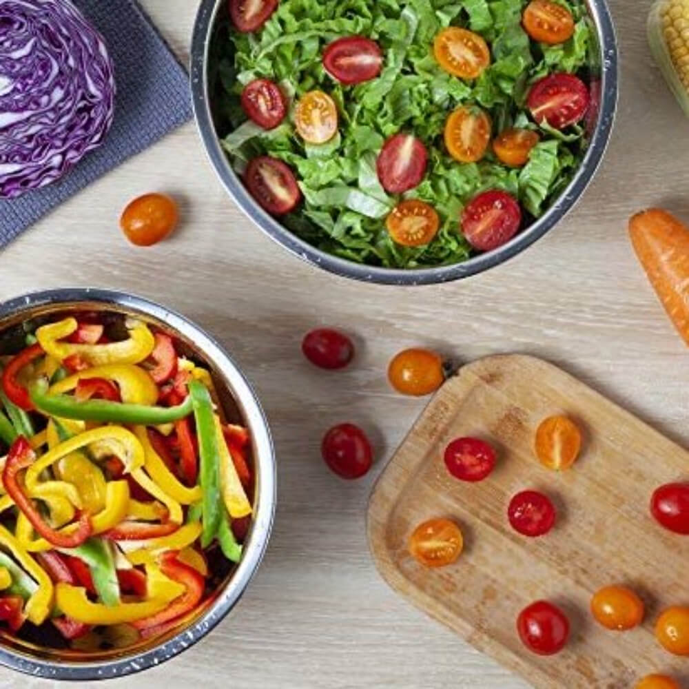 Bol de Inox de 28 cm, Material Inox