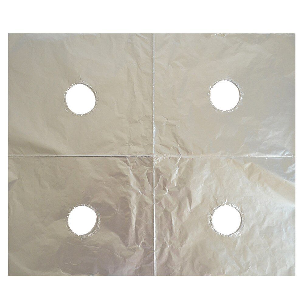Folie Aluminiu pentru Aragaz, 50x60 cm, Folie Aluminiu, Folie Protectie Aluminiu, Folie Protectoare Pentru Aragaz, Folie de Aluminiu Protectoare, Folie de aluminiu cu Orificii