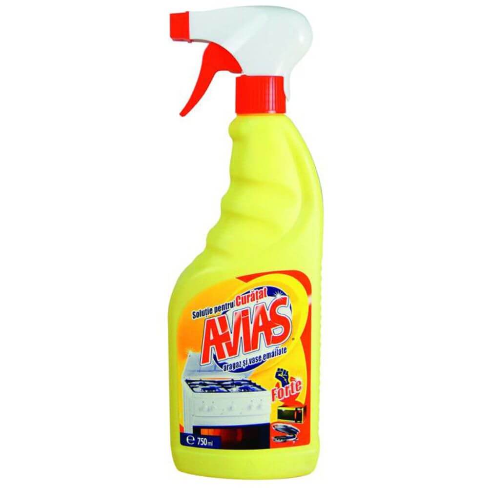 Solutie Spray AVIAS pentru Aragaz si Vase Emailate, 750 ml, Solutie Spray pentru Aragaz si Cuptor, Detergent pentru Aragaz si Plita, Solutie Detergent Plita si Aragaz, Solutie pentru Plita si Cuptor, Solutii si Produse de Curatenie Cuptor si Aragaz Solutie Spray AVIAS pentru Aragaz si Vase Emailate, 750 ml, Solutie Spray pentru Aragaz si Cuptor, Detergent pentru Aragaz si Plita, Solutie Detergent Plita si Aragaz, Solutie pentru Plita si Cuptor, Solutii si Produse de Curatenie Cuptor si Aragaz