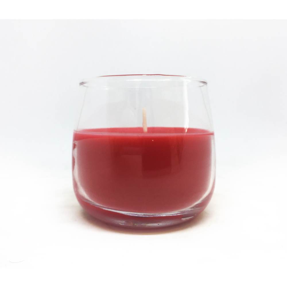 Lumanare Parfumata in Pahar de Sticla Aura Strawberry, Parfum de Capsuni, Lumanari Parfumate, Lumanari in Pahar, Lumanare la Pahar, Lumanare cu Parfum, Lumanare Parfum de Capsuni, Lumanare Capsuni, Lumanare Strawberry, Lumanari cu Parfum