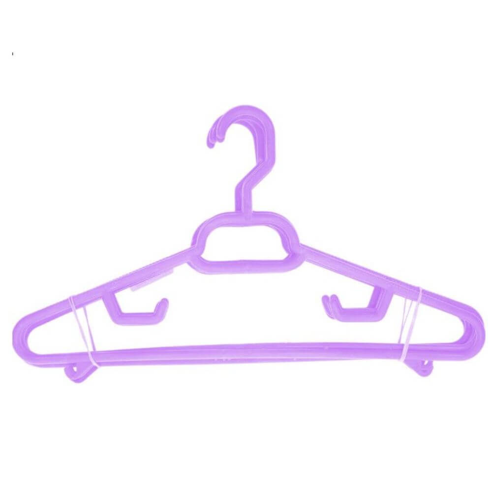 Set 6 Umerase Sterk Lux, Plastic Mov, Umeras din Plastic, Umerase pentru Haine, Umeras din Plastic pentru Haine, Umerase de Plastic, Set Umerase Plastic STERK