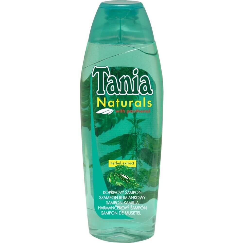 Sampon TANIA, 500 ml, Extract Urzica, Sampon Fortifiant cu Urzica, Sampoane Urzica Spalare Par, Sampon Fortifiere, Sampoane cu Urzica pentru Par Degradat, Sampon Ingrijire Par, Sampon Curatare Par, Sampon pentru Parul Moale