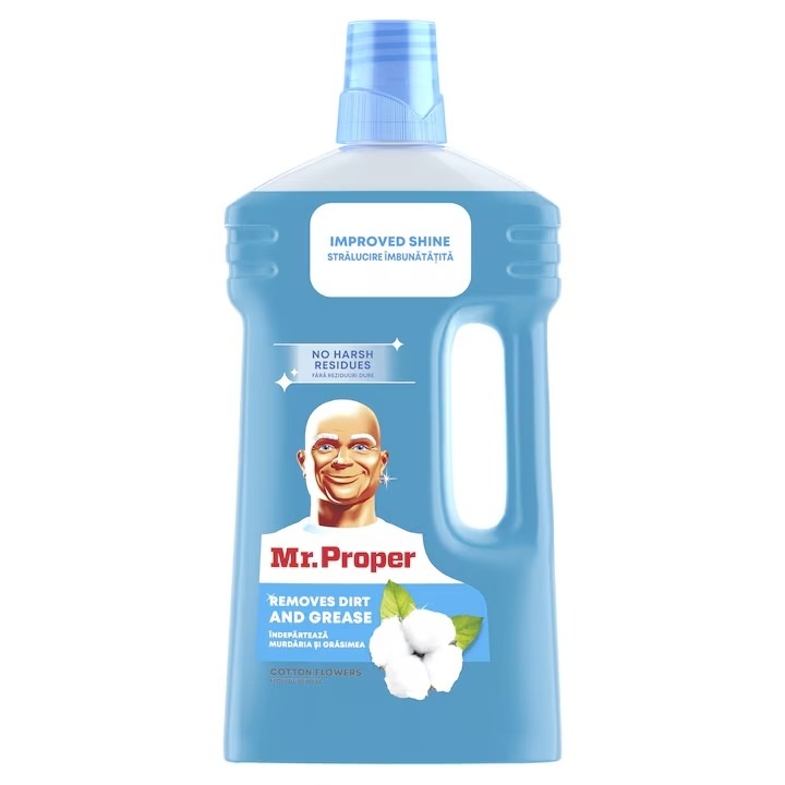 Detergent Universal Pentru Suprafete Mr. Proper Ocean, Cantitate 1 L Detergent Universal Pentru Suprafete Mr. Proper Ocean, Cantitate 1 L
