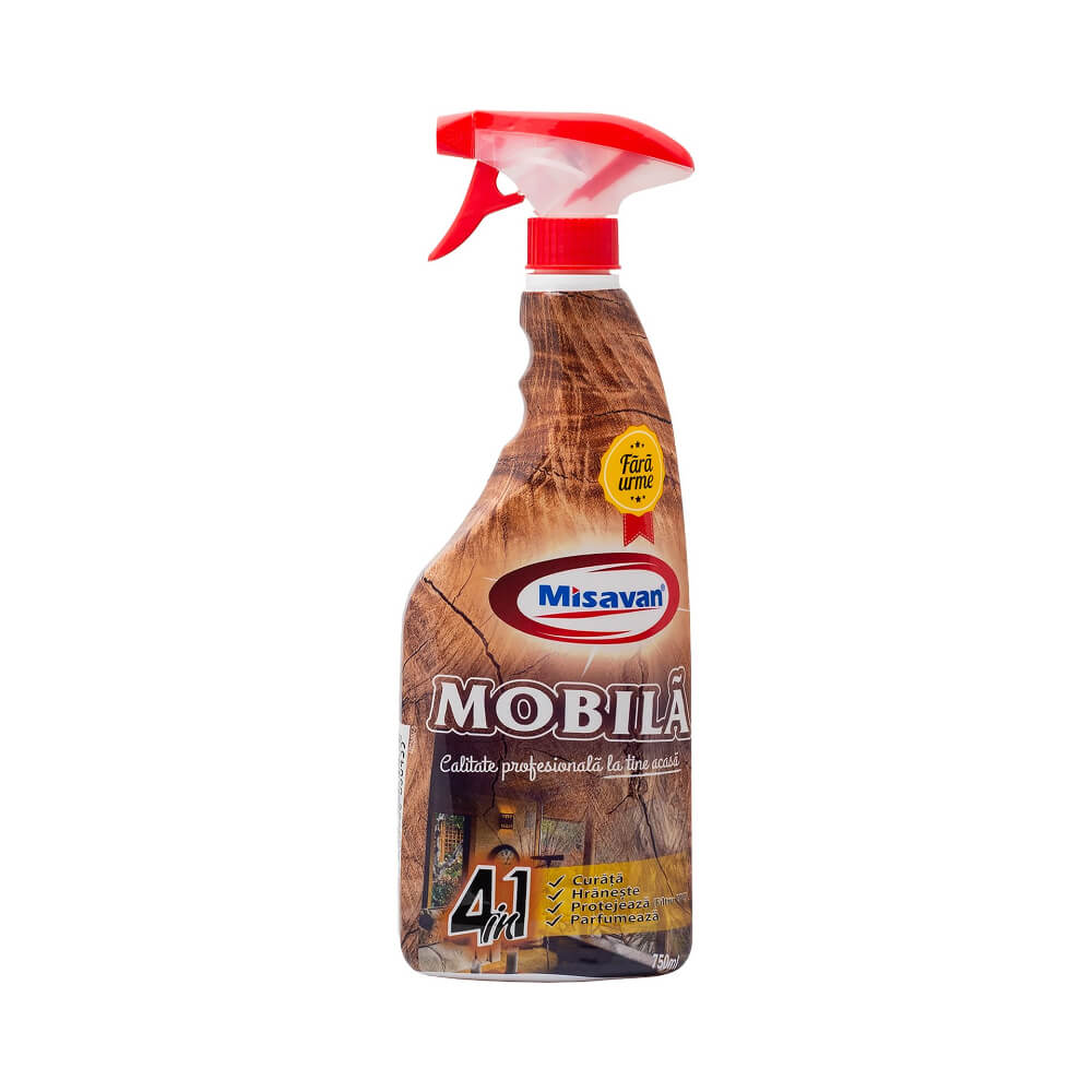 Solutie Curatare Mobila Misavan 4in1, 750 ml, cu Pulverizator, Solutie pentru Mobila, Solutie Curatare Mobilier, Misavan Solutie Mobila, Detergent pentru Mobila, Deteregent Spray Mobila, Solutie Spray Mobila, Detergent Spray Misavan Mobila Solutie Curatare Mobila Misavan 4in1, 750 ml, cu Pulverizator, Solutie pentru Mobila, Solutie Curatare Mobilier, Misavan Solutie Mobila, Detergent pentru Mobila, Deteregent Spray Mobila, Solutie Spray Mobila, Detergent Spray Misavan Mobila
