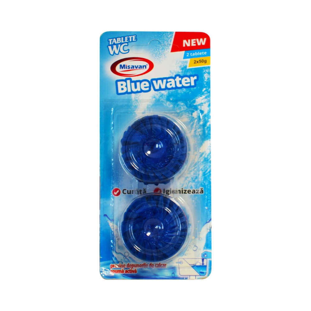 2 Bucati de Tablete Bazin Misavan Blue Water, 2x50g, Tablete pentru Bazin Colorate, Tablete pentru Toaleta, Set Tablete Igienizante Toaleta, Set Tablete Albastre pentru Toaleta 2 Bucati de Tablete Bazin Misavan Blue Water, 2x50g, Tablete pentru Bazin Colorate, Tablete pentru Toaleta, Set Tablete Igienizante Toaleta, Set Tablete Albastre pentru Toaleta