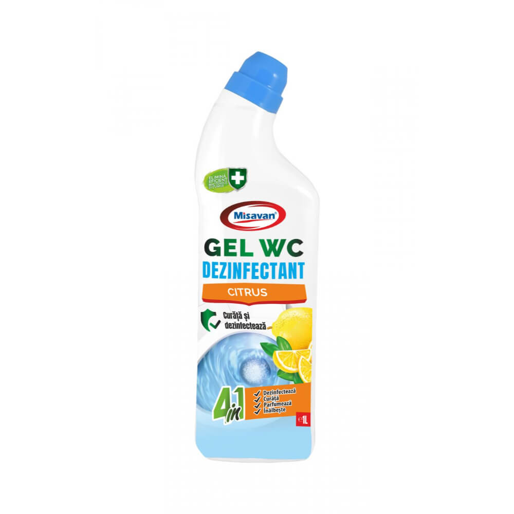 Dezinfectant Gel Toaleta Misavan Citrus, 1L, Dezinfectant pentru Toaleta 1L, Dezinfectant Tip Gel pentru Toaleta, Dezinfectant Ieftin Toaleta, Dezinfectant Sanitare Misavan Dezinfectant Gel Toaleta Misavan Citrus, 1L, Dezinfectant pentru Toaleta 1L, Dezinfectant Tip Gel pentru Toaleta, Dezinfectant Ieftin Toaleta, Dezinfectant Sanitare Misavan