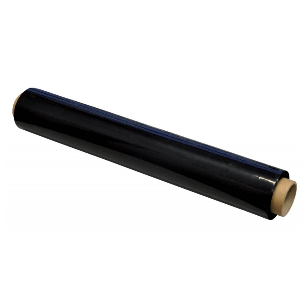 Folie Stretch Neagra, Uz Manual, 50cm Latime, 23microni, 1.2kg Net, Office Products