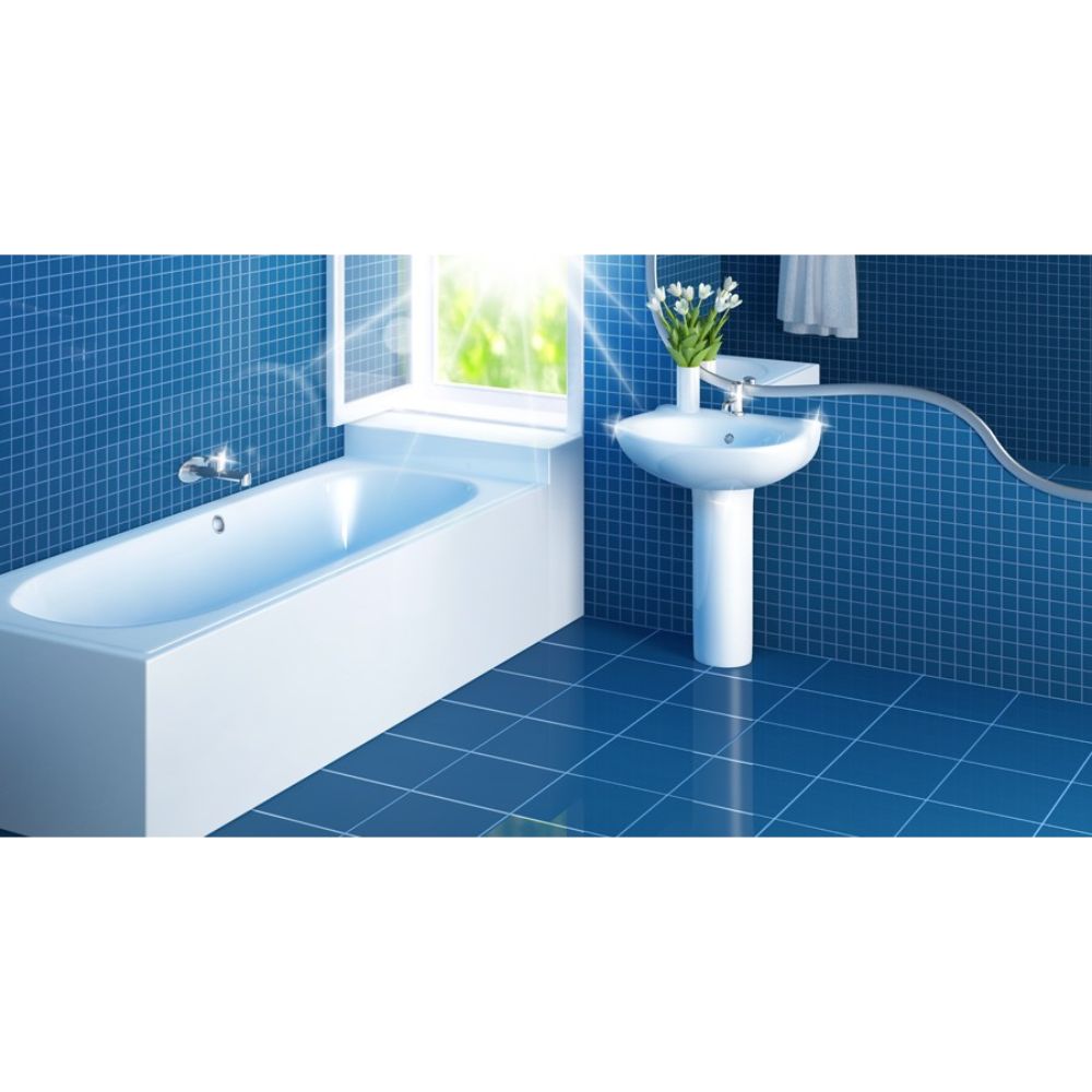 Detartrant Lichid ZAFFA Forte pentru Baie, Cantitate 5 L, Culoare Albastra, Detartrant Uz Profesional, Detartranti pentru Baie, Detartrant Lichid pentru Curatare, Articole pentru Uz Casnic