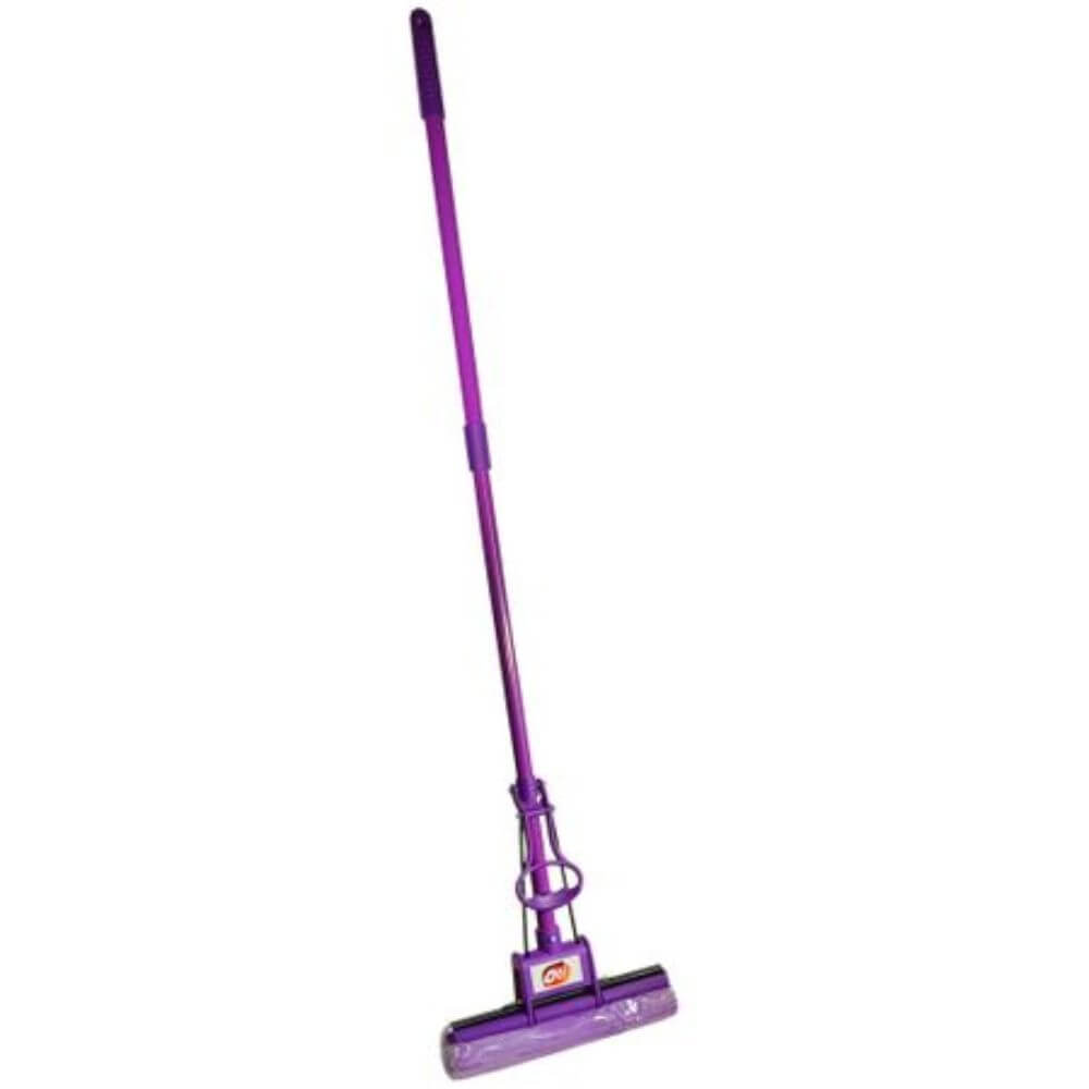 Mop OTI din PVA, Coada Telescopica 110 cm, Culoare Mov, Mopuri Simple, Mop din PVA cu Coada Telescopica, Mopuri pentru Casa, Mopuri pentru Menaj, Mop PVA cu Coada Telescopica, Articole pentru Uz Casnic