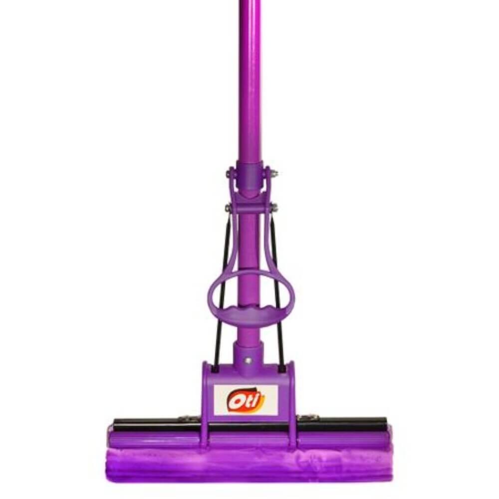 Mop OTI din PVA, Coada Telescopica 110 cm, Culoare Mov, Mopuri Simple, Mop din PVA cu Coada Telescopica, Mopuri pentru Casa, Mopuri pentru Menaj, Mop PVA cu Coada Telescopica, Articole pentru Uz Casnic