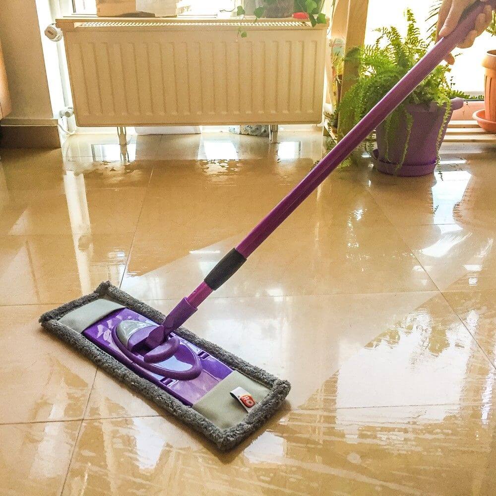 Rezerva Economic OTI pentru Mop Plat, Microfibra, Culoare Mov, Rezerva pentru Mopuri Plate, Rezerva pentru Mopuri, Rezerve Mopuri din Microfibra, Rezerva Mop Plat Microfibra, Accesorii pentru Uz Casnic