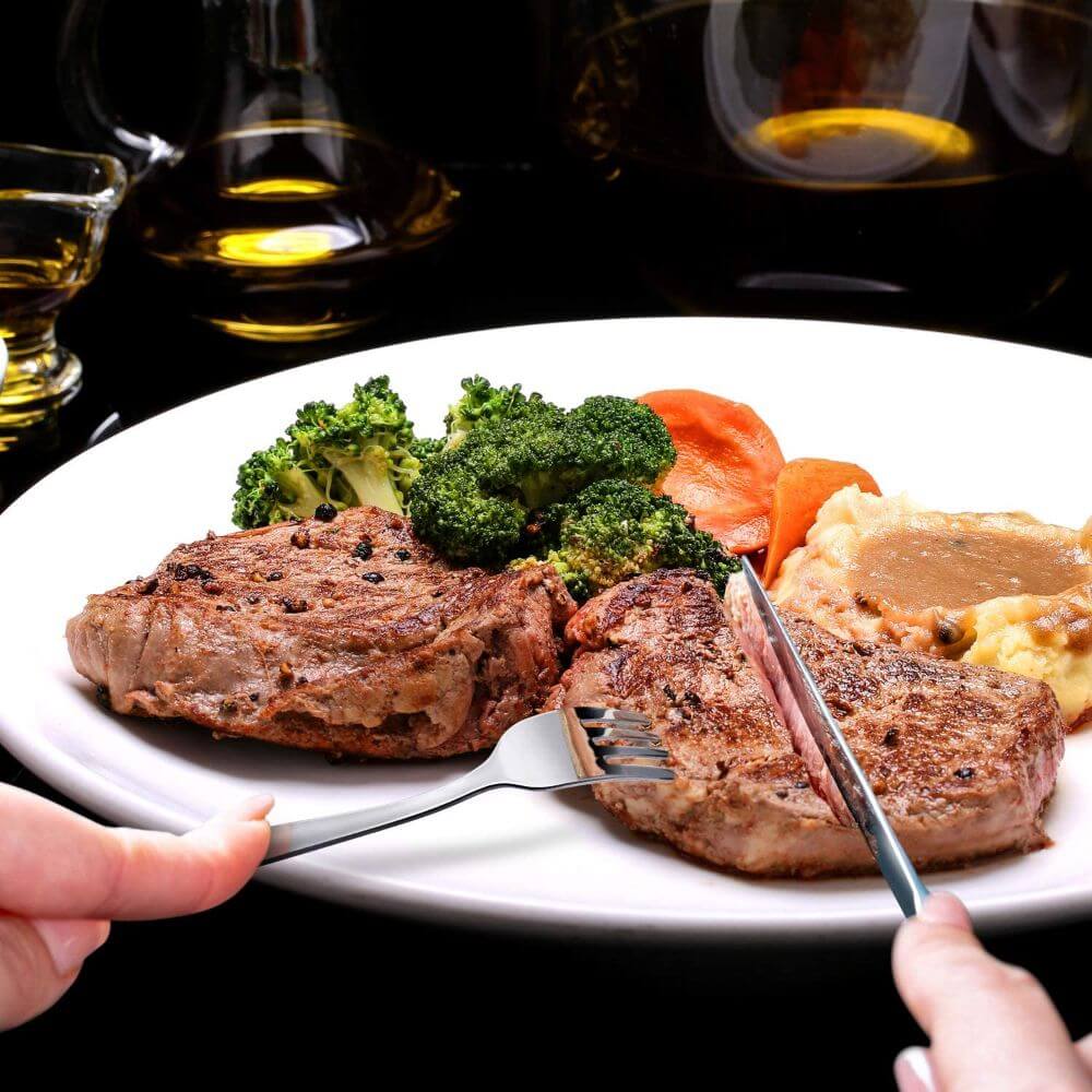 Cutit Inox, Lungime 21.5 cm, Ambalat Individual, Culoare Argintie, Cutit de Inox, Cutite Inox, Ustensile Bucatarie din Inox, Tacamuri de Inox