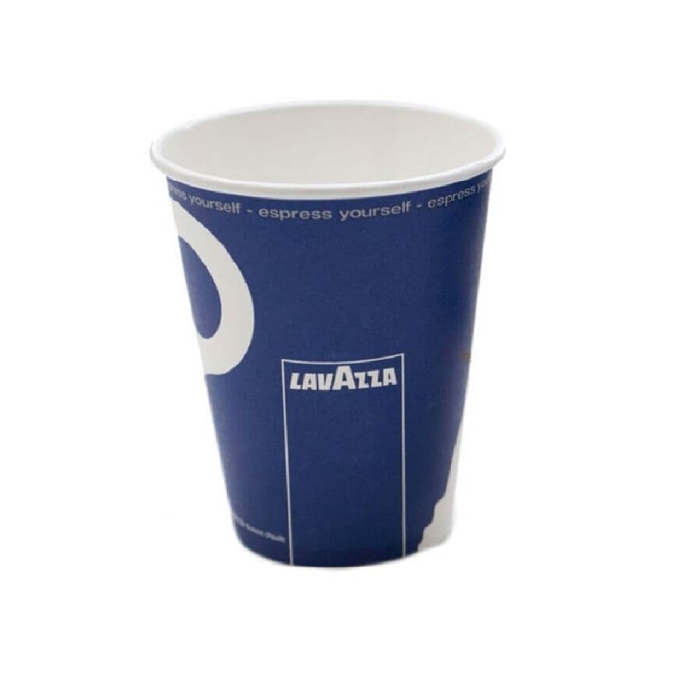 Set 100 de Pahare Lavazza din Carton, 166 ml, 6.5 Oz, Set 100 de Pahare din Carton, Pahar din Carton pentru Bauturi, Lavazza Set Pahare Carton, Pahare Cafea Carton, Pahare Take Away 6.5 Oz, Pahare din Carton pentru Cafea