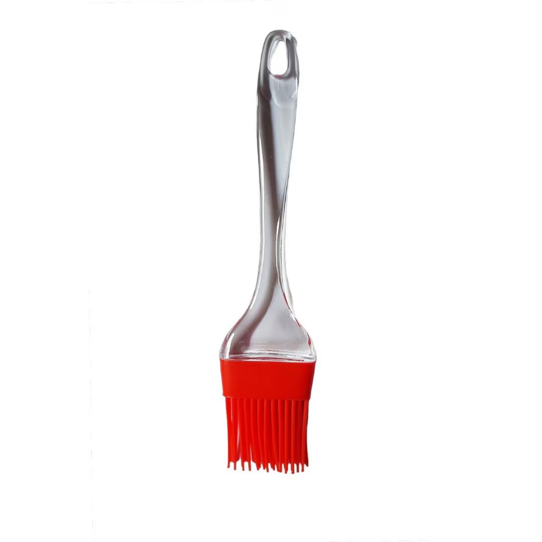 Pensula Din Silicon Pentru Gatit, Dimensiune 17x3 Cm, Culoare Rosu