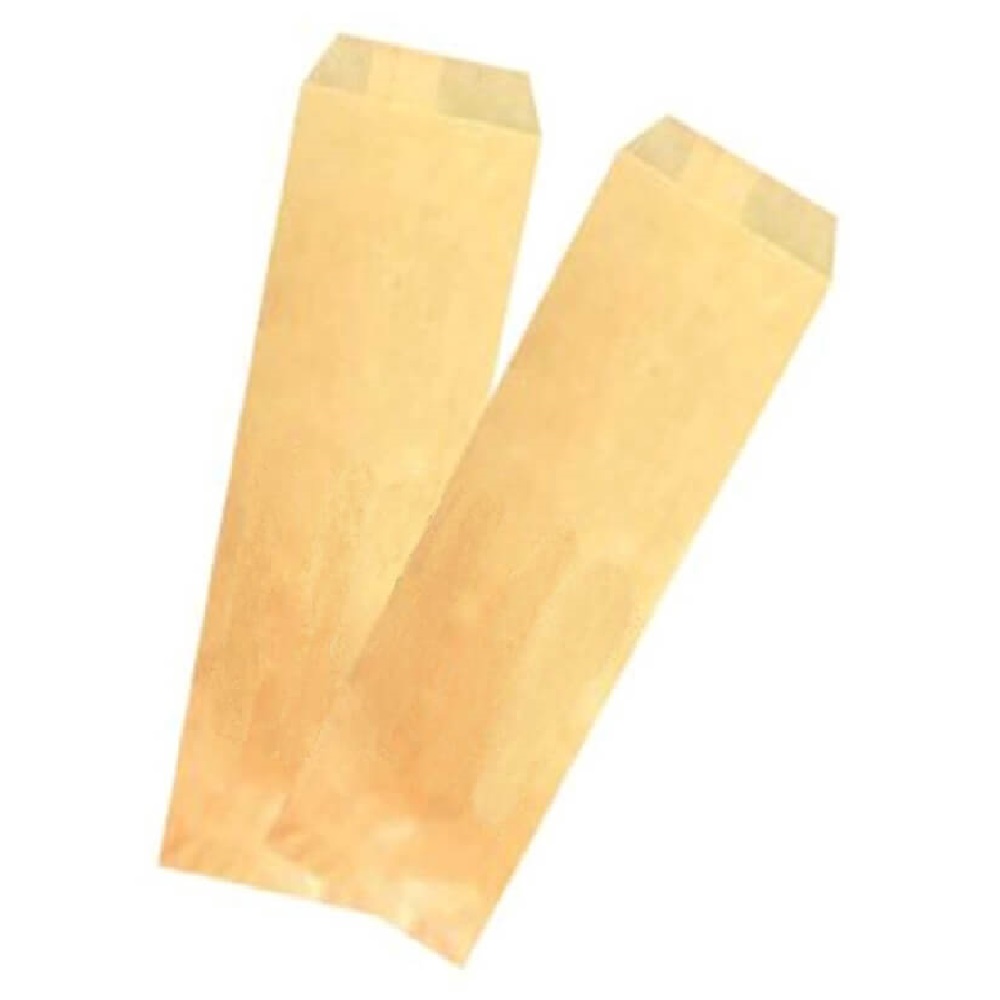 Pungi pentru Tacamuri Natur 8x24 cm, 2000 Buc/Bax, 40 g/mÂ², Pungi Hartie Maro Neimprimata, Pungi din Hartie Kraft Natur, Pungi Tacamuri, Pungi pentru Tacamuri, Pungi de Tacamuri, Pungi din Hartie pentru Tacamuri