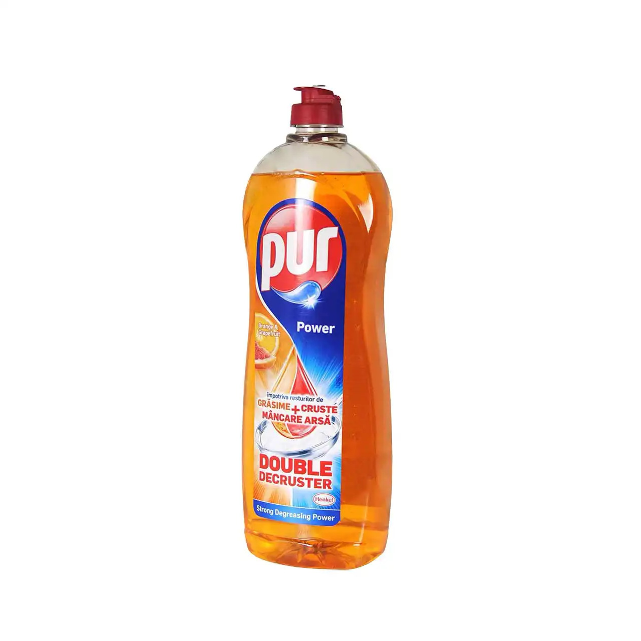 Detergent Lichid Pur Power 5 Orange & Grapefruit, Cantitate 750 Ml, Aroma De Portocale Si Grapefruit