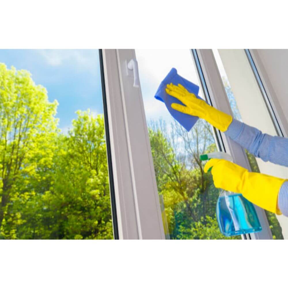 Detergent Geamuri CLIN Lemon, Cantitate 500 ml, Parfum de Lamaie, Solutie Curatat Geamuri cu Pulverizator, Detergent de Geamuri, Solutie Spalat Geamuri, Detergent Geamuri Clin, Detergent pentru Sticla, Solutii si Produse de Curatenie