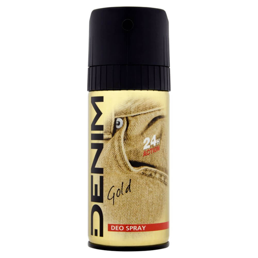 Deodorant Spray DENIM Gold, 150 ml, Protectie 24h, Deodorante, Deodorante Spray, Deodorant Denim, Deodorant Denim Spray, Deodorant Parfumat, Deodorant Barbati, Deodorante Barbati, Deodorant Men, Deodorant Spray Barbati