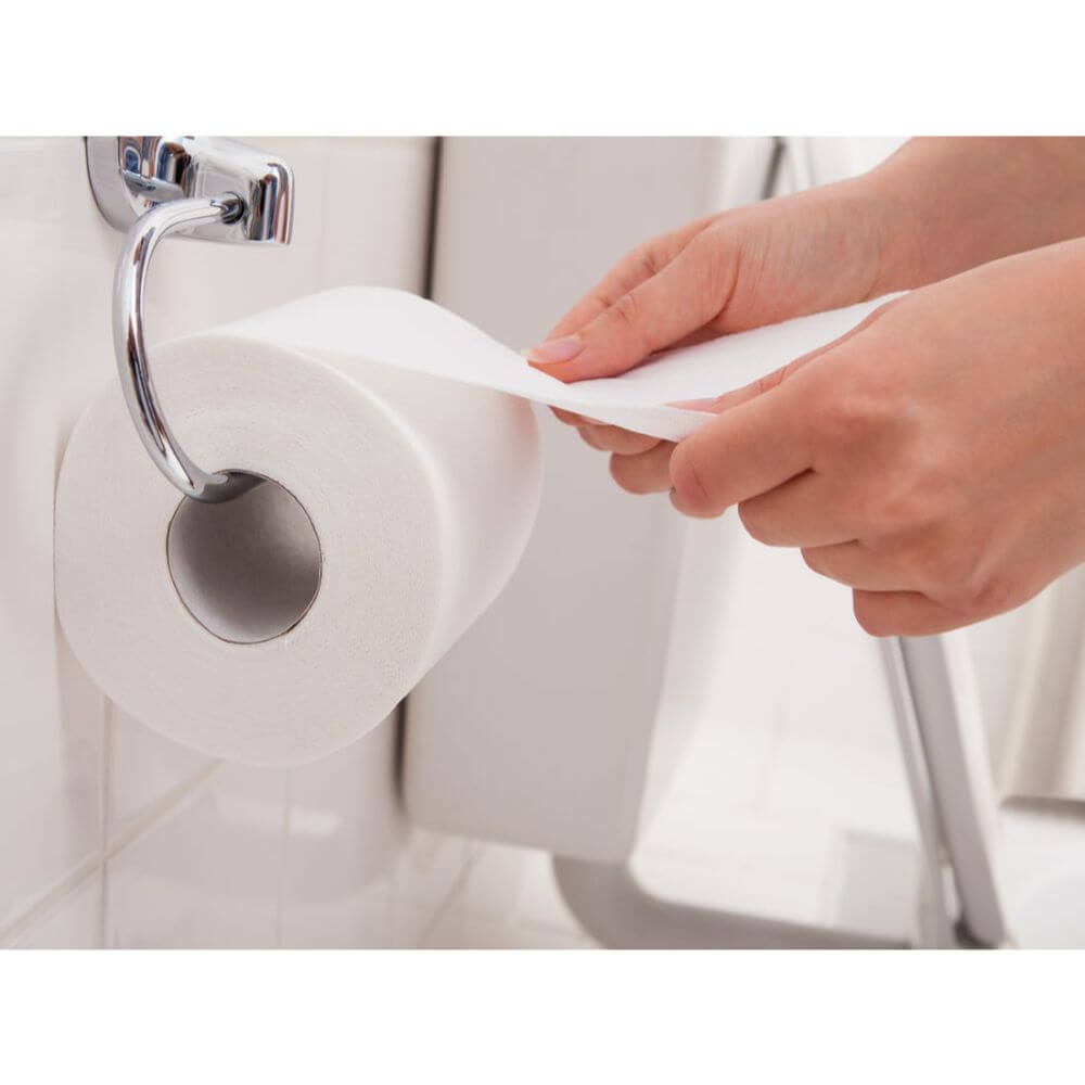 Hartie Igienica Alba Milde Sensitive cu 3 Straturi, 8 Role/Bax, 150 Foi/Rola, Latime 95 cm, Hartie fara Parfum, Hartie Igienica Premium, Hartie Igienica la Bax, Hartie Igienica Alba, Hartie Igienica Milde