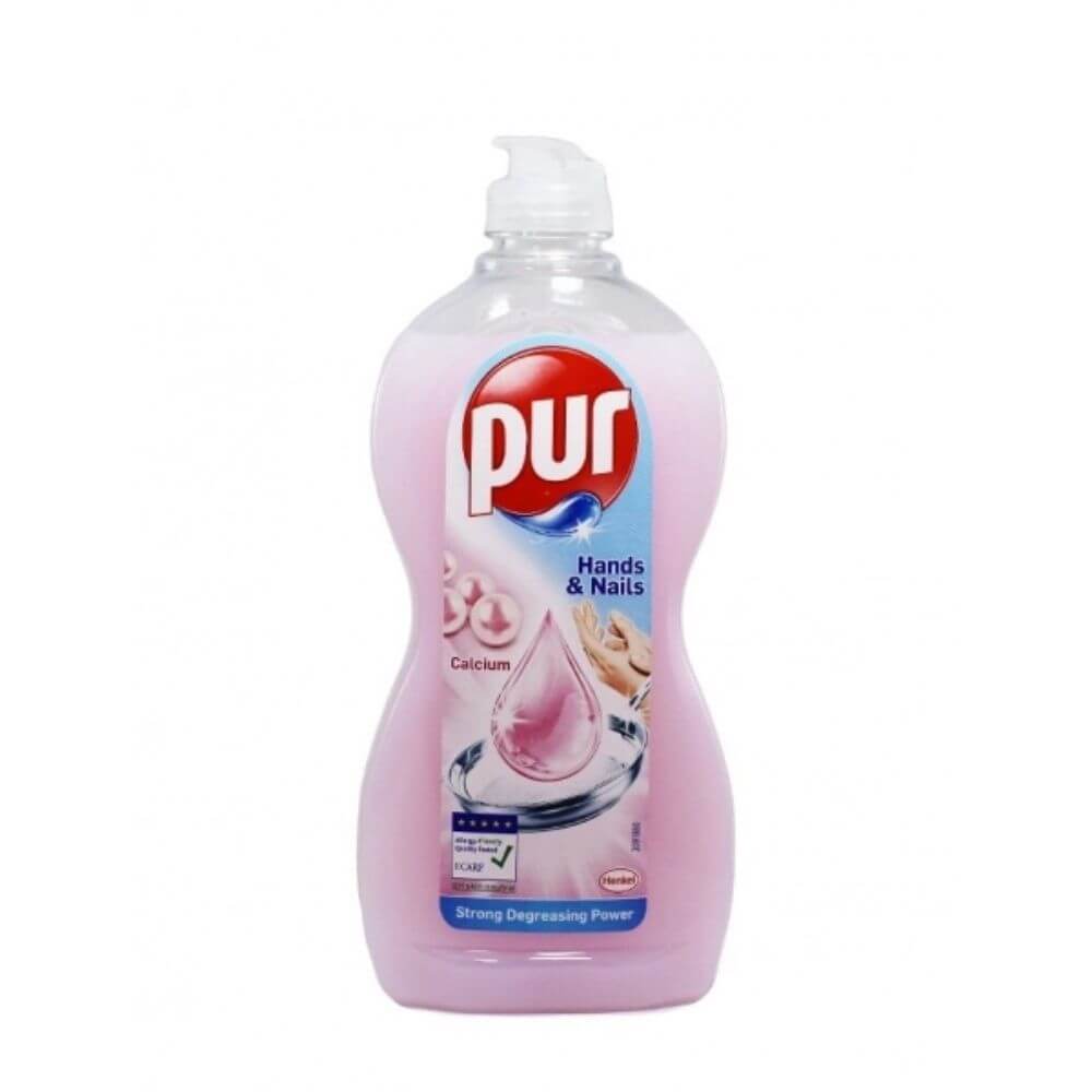 Detergent de Vase Lichid PUR Power 5 Hands&Nails Calcium, Cantitate 450 ml, Pur Detergent de Vase, Detergent de Vase Manual, Detergent Lichid pentru Vase, Degresant pentru Vase, Detergent Impotriva Grasimilor Detergent de Vase Lichid PUR Power 5 Hands&Nails Calcium, Cantitate 450 ml, Pur Detergent de Vase, Detergent de Vase Manual, Detergent Lichid pentru Vase, Degresant pentru Vase, Detergent Impotriva Grasimilor