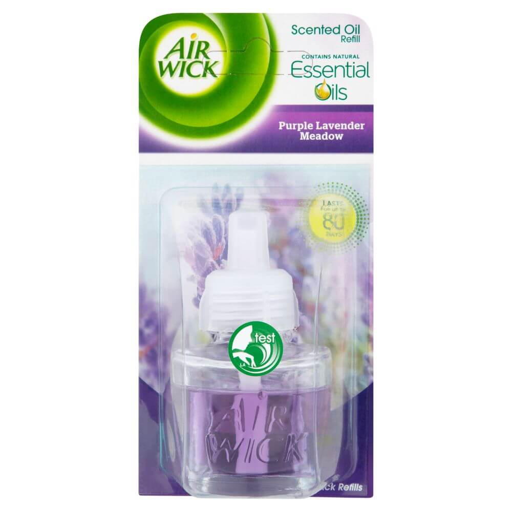 Rezerva pentru Odorizant Electric Air Wick Purple Lavender Meadow, Cantitate 19ml, Parfum de Lavanda, Rezerve Aparate Odorizante pentru Priza, Rezerva Odorizant de Camera cu Uleiuri Esentiale, Rezerva de Parfum Air Wick Aparat Electric Odorizant Rezerva pentru Odorizant Electric Air Wick Purple Lavender Meadow, Cantitate 19ml, Parfum de Lavanda, Rezerve Aparate Odorizante pentru Priza, Rezerva Odorizant de Camera cu Uleiuri Esentiale, Rezerva de Parfum Air Wick Aparat Electric Odorizant