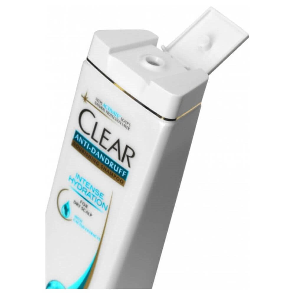 Sampon CLEAR Women Intense Hydration, 250 ml, pentru Par Uscat, Extract de Cactus, Sampon cu Extract Cactus, Sampon pentru Femei, Produse de Ingrijire a Parului, Produse Hairstyling, Sampon Antimatreata, Sampon Par Par Uscat