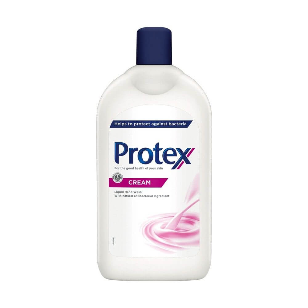 Rezerva Sapun Lichid PROTEX Cream, 700 ml, pentru Umplerea Recipientelor cu Pompita, Rezerve de Sapun Lichid, Rezerve de Sapunuri Lichide, Rezerve Sapun pentru Recipiente cu Pompita, Rezerva Sapun pentru Maini Uscate, Rezerva Sapun Protex