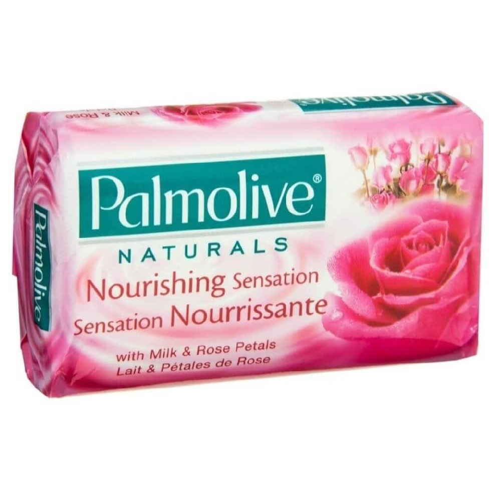 Sapun Solid PALMOLIVE Nourishing Sensation Milk&amp;Rose Petals, 90 g, Parfum de Petale de Trandafir, Sapun Solid Palmolive, Sapun Solid Palmolive, Sapun Solid Lapte si Trandafir, Sapunuri Solide