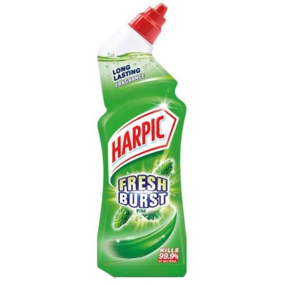 Dezinfectant Toaleta HARPIC, Active Gel Pine, 750 ml, Parfum de Pin, Dezifectant Toaleta, Solutie pentru Toaleta, Dezifectant Lichid, Dezinfectant Lichid pentru Baie, Dezinfectant pentru WC, Solutii Dezinfectante pentru Baie