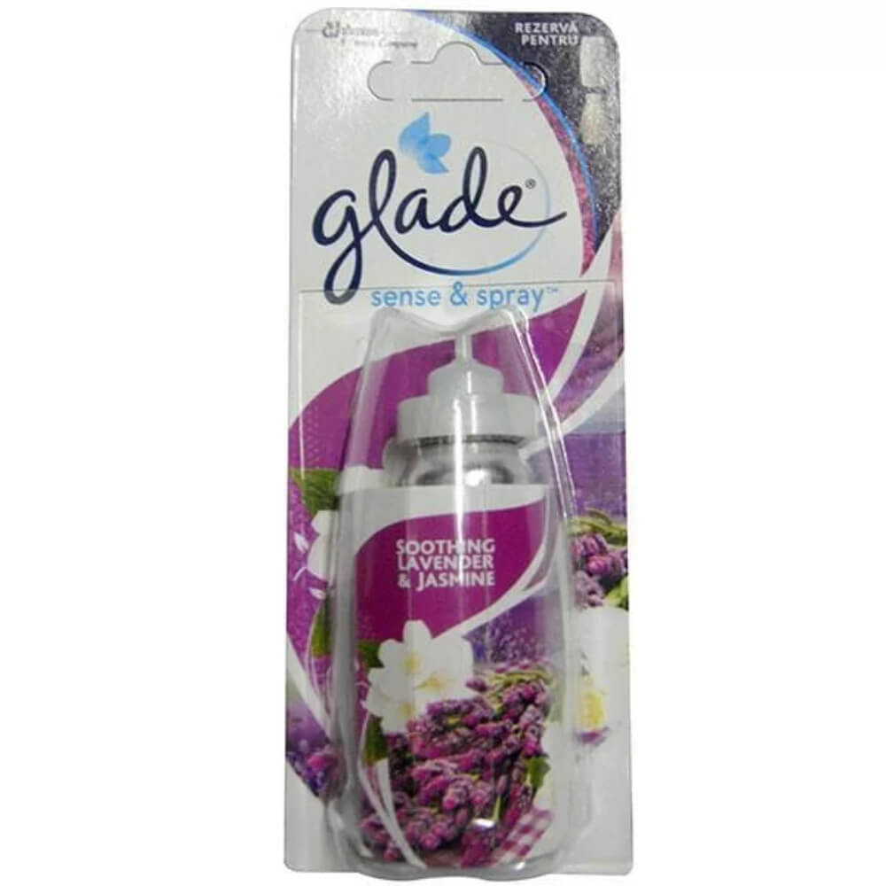 Rezerva Odorizant GLADE Sense &amp; Spray, Lavanda, 18 ml, Rezerva Odorizant Camera, Rezerva Glade Sense &amp; Spray Lavanda, Glade Odorizant Sense &amp; Spray Rezerva Lavanda, Glade Rezerva 18 ml, Glade Sense &amp; Spray 18 ml