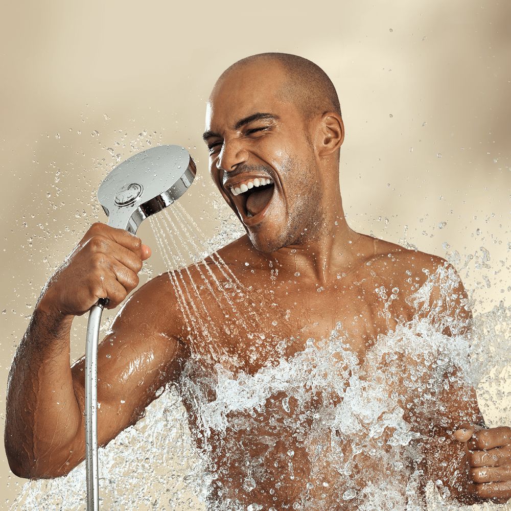 Gel de Dus DERMOMED cu parfum de Iris, 1 L, Gel de Dus Hidratant, Gel de Dus Unisex, Gel de Corp, Gel pentru Dus, Gel de Dus Parfumat, Gel de Dus cu Pompita