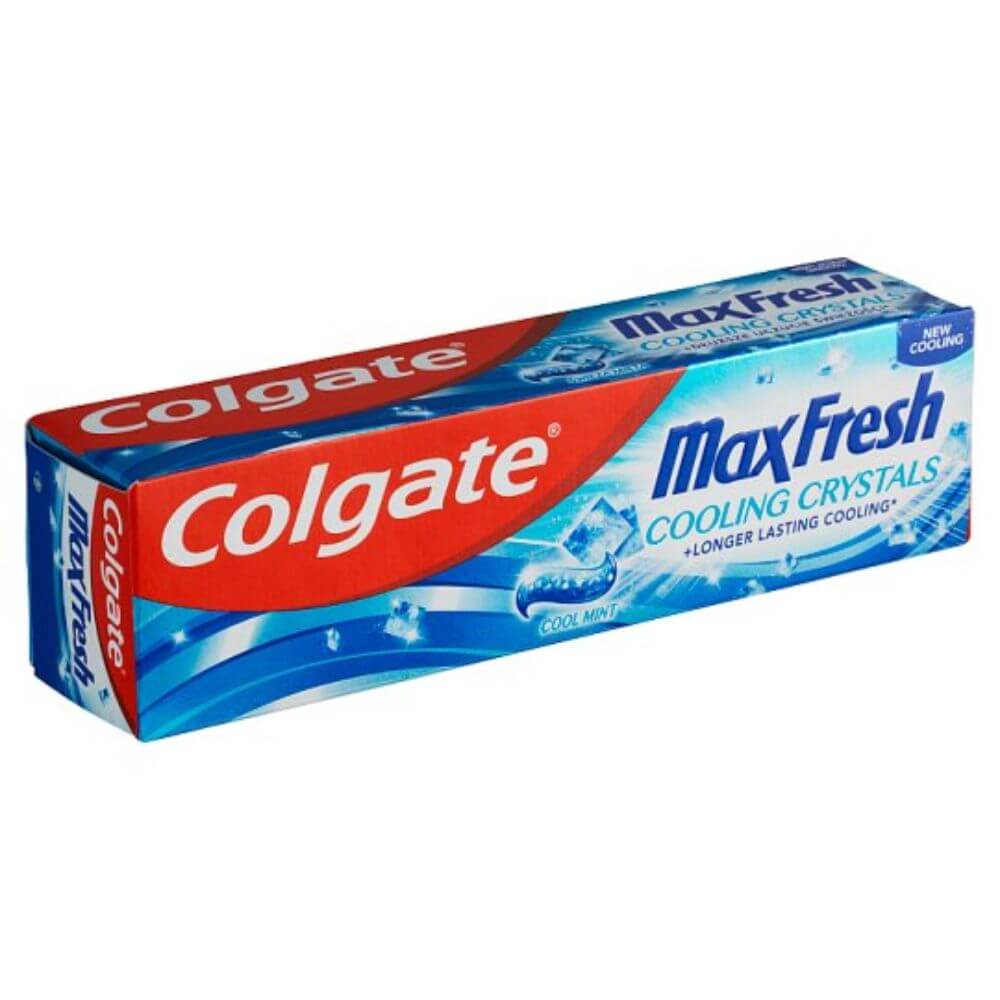 Pasta de Dinti COLGATE Max Fresh Cooling Crystals, 75 ml, Pasta de Dinti pentru Albire, Articole Igiena Dentara, Pasta Dinti Colgate, Pasta Dinti Albire, Pasta Dinti Sensibili, Produse pentru Ingrjire Orala