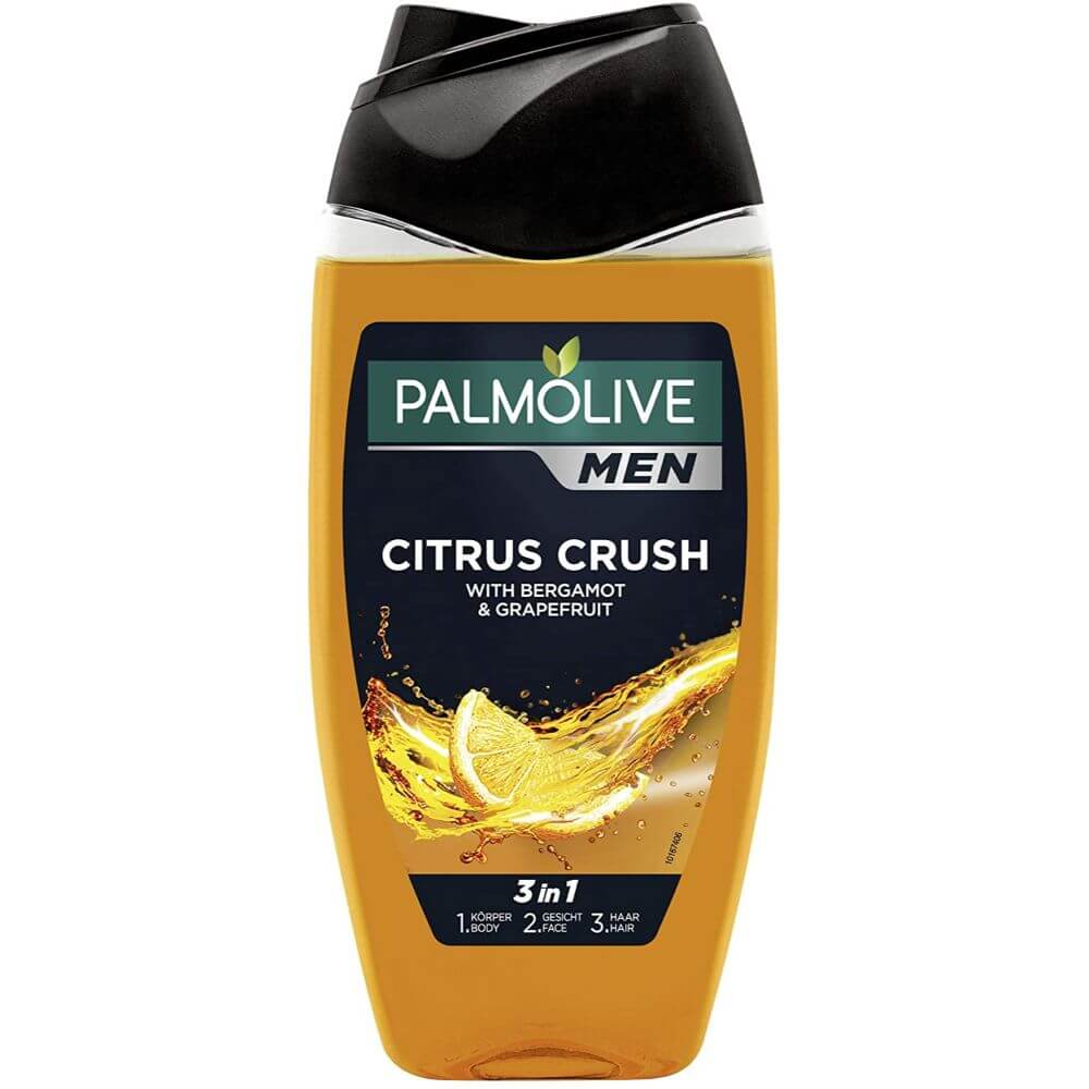 Gel de Dus PALMOLIVE Men Citrus Crush 3 in 1, 500 ml, Gel de Dus 500 ml, Gel de Dus Palmolive Men, Gel de Dus Hidratant Barbati, Geluri de Dus Hidratante Barbati, PALMOLIVE Men Gel de Dus, Produse de Ingrijire a Corpului
