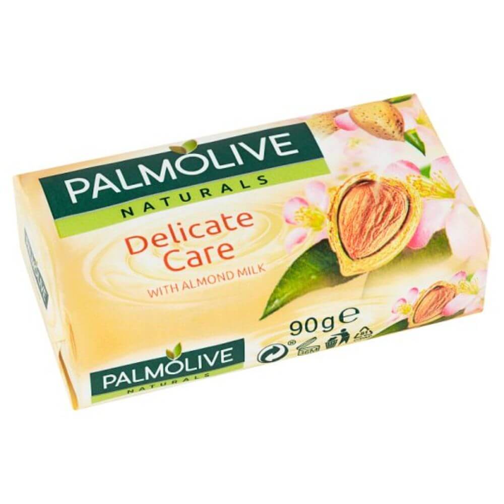 Sapun Palmolive Naturals Almond, 90 g, Parfum Migdale, Sapun, Sapunuri Solide, Sapunuri Palmolive, Sapun Palmolive pentru Pielea Sensibila, Sapunuri cu Parfum Migdale, Palmolive Sapunuri Solide