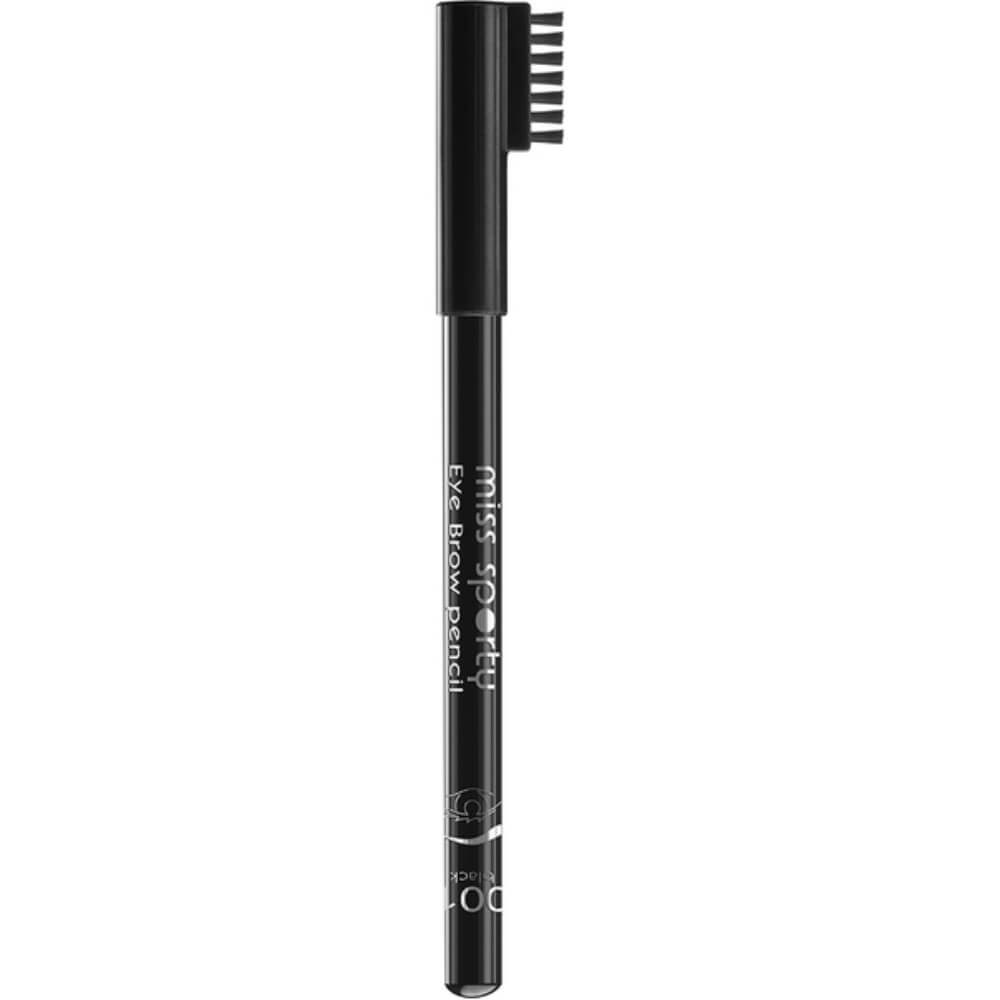 Creion Sprancene MISS SPORTY, 002 Brown, 5 g, Creion de Conturare Sprancene, Creion pentru Conturarea Sprancenelor, Creion Contur pentru Sprancene, Creion Maro pentru Sprancene, Creion Sprancene Maro