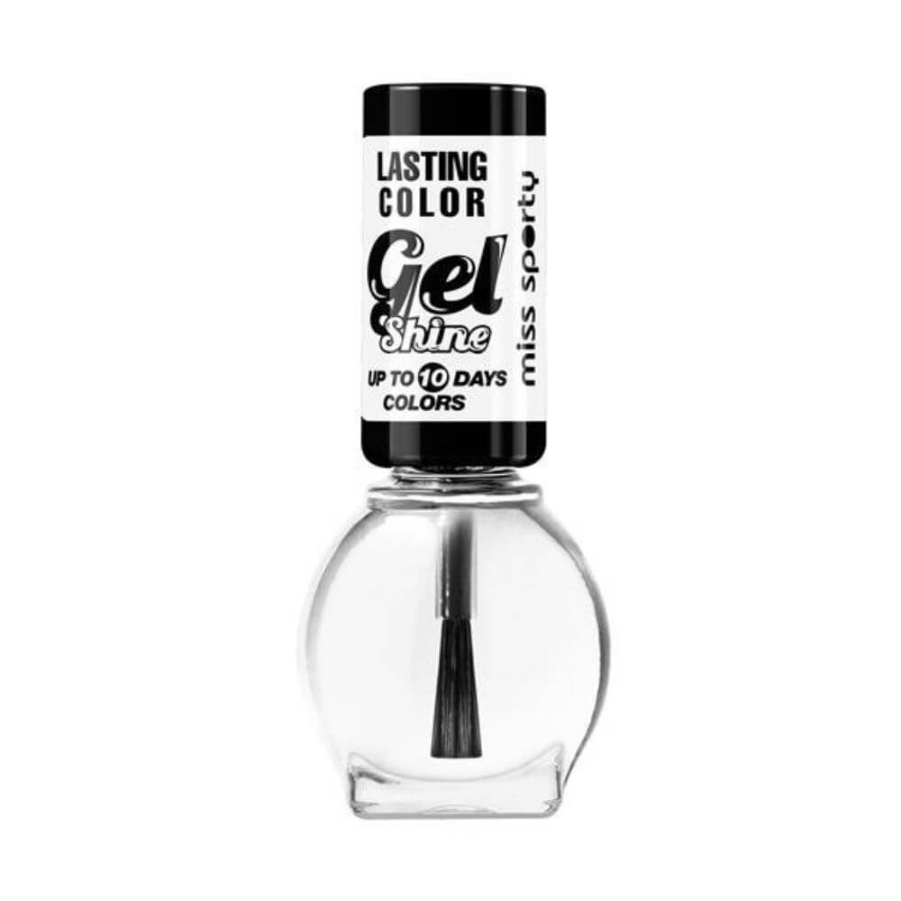 Lac de Unghii Miss Sporty, Lasting Colour, 010 Pure Shine, 7 ml, Lasting Color Gel Shine Nail Polish, Lac de Unghii Gel, Lac de Unghii Transparent, Oja Transparenta, Lac Gel de Unghi, Gel Lac de Unghi, Oje Transparente, Oja Gel, Oje Gel