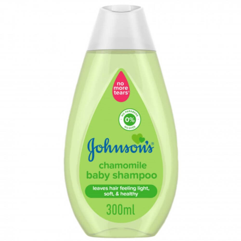 Sampon Johnson's Baby Camomila, 300 ml, cu Extract de Musetel, Sampon pentru Bebelusi, Sampon Ingrijire Bebelusi, Sampon de Bebelusi, Sampon pentru Par Sensibil, Produse Ingrijire Bebelusi, Produse Igiena Bebelusi