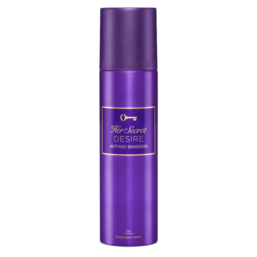 Spray Deodorant Femei Antonio Banderas Her Secret Desire, 150 ml, Deodorant Spray Antonio Banderas pentru Femei, Antiperspirant Antonio Banderas pentru Femei, Antonio Banderas Deodorante si Antiperspirante Femei