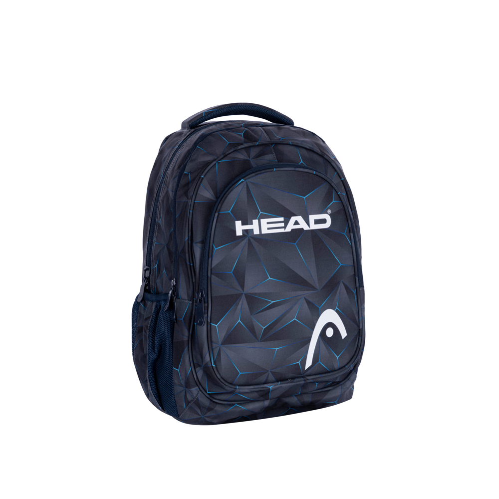 Ghiozdan scolar Astra Head, 3 compartimente, 3D Blue