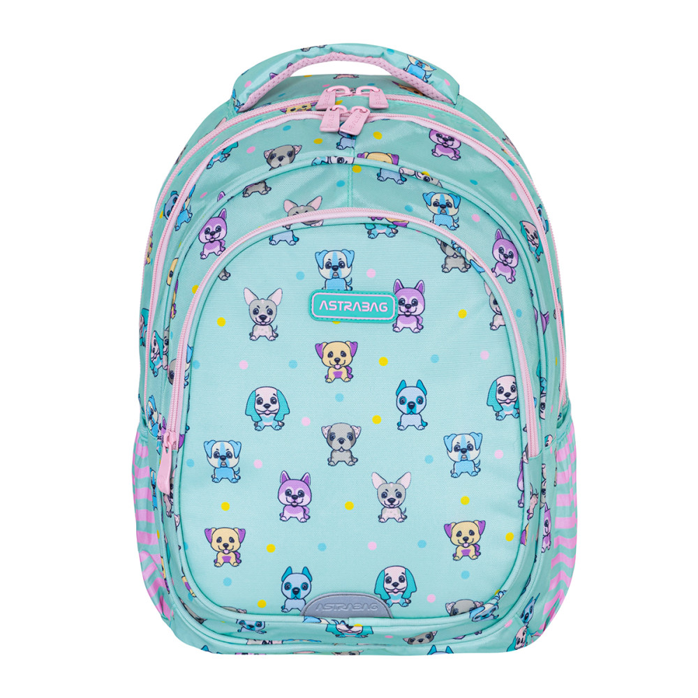 Ghiozdan Astra Ab300, 3 Compartimente, 42x30x19 Cm, Anima